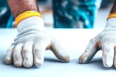 Einbau von Fertigbauteilen